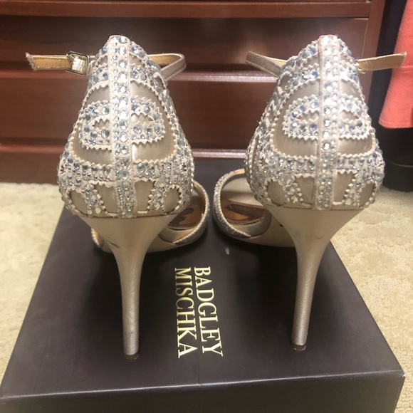 Badgley Mischka Collection - Roxy Sandal/Heel size 10 - Picture 11 of 16